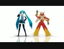 【MMD】ルビサファリメイク記念！初音ミクとバシャーモでビバハピ！