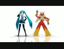 【MMD】ルビサファリメイク記念！初音ミクとバシャーモでビバハピ！