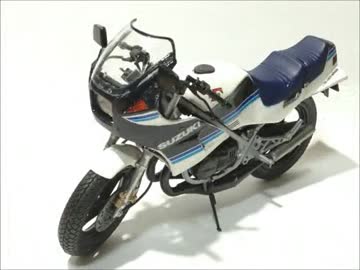 SUZUKI RG250γ(ガンマ) プラモデル　作ってみました