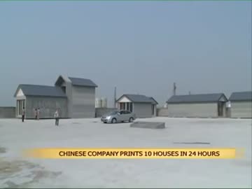 メイドインチャイナの実力①巨大3Dプリンターで家を作った動画w