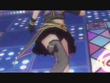 アイマスOFA新キャラ　玲音さんもパンチラキック発覚！！