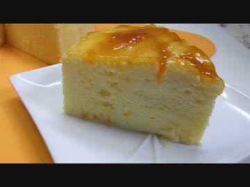 【207作目】チーズスフレケーキ作ってみた【お菓子作成】