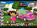 Dora At Car Show