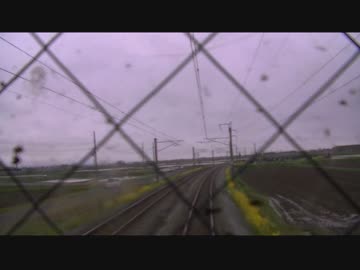 【後面展望】おはよう放送ー余目【寝台特急・あけぼの 第3部Vol.1】