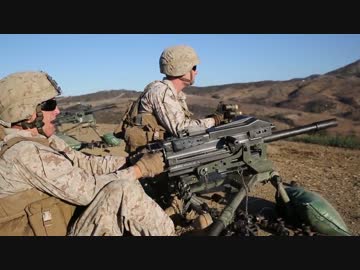 【米軍採用】いろんな口径の機関銃＆グレネードの射撃訓練