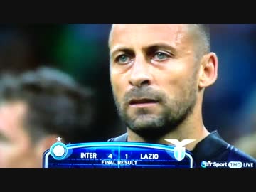 サネッティ現役ラストゲーム(HOME)試合終了-一旦退場まで