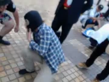 横山緑ビンタで一撃KO