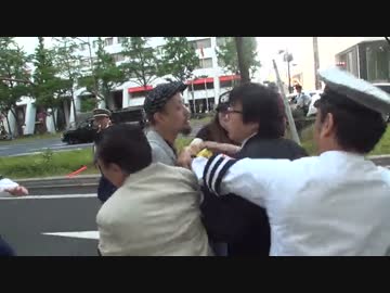 5月11日【在特会】年間20万人移民受け入れ政策絶対反対デモ行進 in大阪 4-6