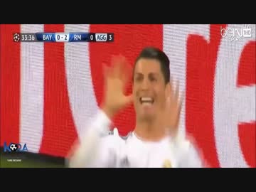 ロナウド高速カウンターからのパラパラ