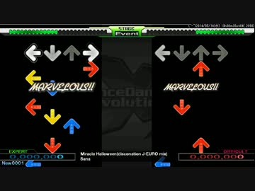 【創作譜面】 Miracle Halloween(disconation J-EURO mix)