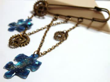 【レジン】パズルモチーフたくさん作ってみた【おゆまる】