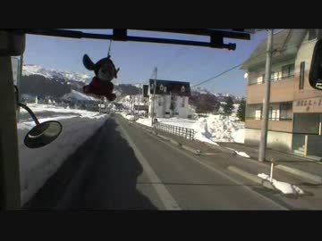 【前面展望】越後湯沢ー六日町②【上越線代行バス】