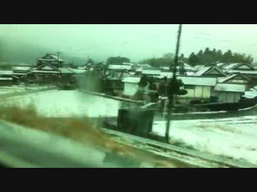 常磐線友部から岩間　横車窓