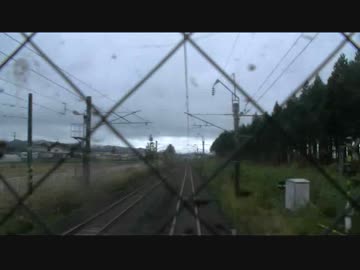 【後面展望】八郎潟ー森岳【寝台特急・あけぼの 第4部Vol.3】