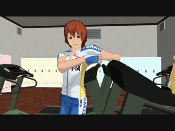 【弱ペダツールドニコstage1】暇を持て余したスプリンターズの練習風景