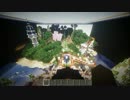 [Minecraft]内装の凝った家を作ってみた