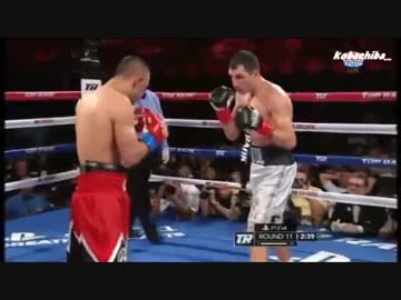 ボクシング ポストルvsアイディン WBC Sライト級挑戦者決定戦(2014.5.17)
