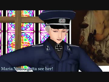 【APヘタリアMMD】独ポールダンスとプーのMaria【カジュアル・カルテット】