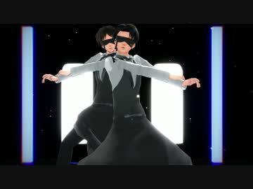 【進撃のMMD】ギャルソン兵長とエレンのWork Bitch