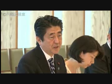 安倍総理「アンニョンハシムニカ。」韓国関係者表敬で平成26年5月15日