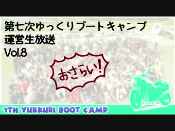 【まとめ】第七次ゆっくりブートキャンプ運営生放送vol.8のおさらい