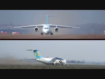 アントノフ『An-148』未舗装滑走路離着陸プロモーション映像