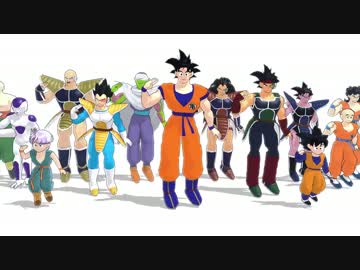 【MMD】13人でGirls【ドラゴンボール】