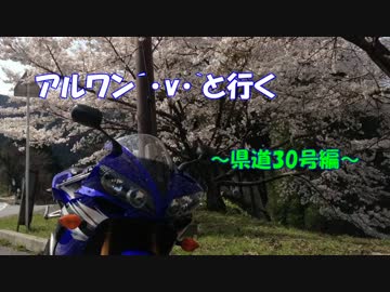 [YZF-R1]アルワンと行く[´･v･`]~県道30号~