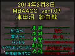 2014.02.08(土) MBAACC ver1.07  津田沼　紅白戦　