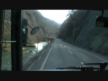 【前面展望】久慈ー二戸②【JRバス・スワロー号】