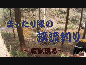 【ゆっくり釣り動画】まったり隊の渓流釣り ー４.５匹目ー