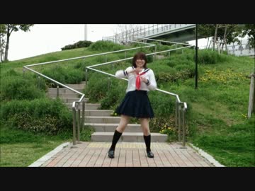 【一周年】ギガンティックO.T.N　踊ってみた【手作りセーラー服で】