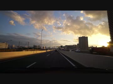 雨上がりの首都高速