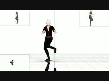 【MMD銀魂】TOXICを銀さんに踊ってもらった【モーショントレース】