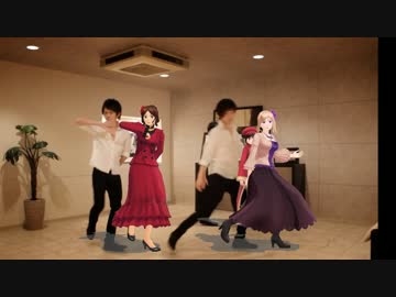 【MMD】にょたりあ達で『虎視眈々』（仮）