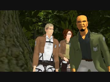 【進撃のMMD】何の成果もの人と「EVERYBODY」【モデルテスト】