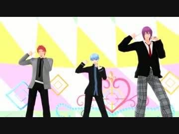 【MMD黒バス】Spring of Life ～赤・黒・紫～