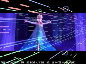 Let It Goを着メロにしてみた(修正版）　アナと雪の女王