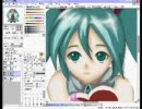 チョコッとずつバレンタインミク描いたよ！