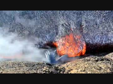 溶岩vsモンスター