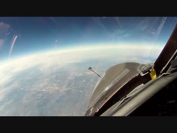 U2 Spy Plane 高高度偵察機の限界高度７００００フィートの映像