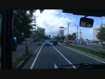 【前面展望】松山市駅ー内子営業所①【伊予鉄バス三崎線】