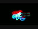 ミクがスマホの上で踊る動画-テスト2（アナグリフ-スマホ用）