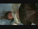 DOA5U ヒトミ（制服）に腕固め、アトミッククラッシュ