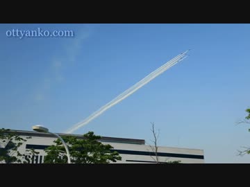 【撮ってきた】ブルーインパルス　20140531　SAYONARA国立競技場　本番