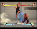 【それ知ってたわ～】鎖骨割りからEX昇竜繋がる～【スパ４AE】