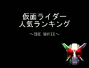 [ニコニコ]仮面ライダー 人気ランキング ～THE MOVIE～