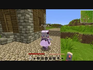 【Minecraft】　初心者マキと天使のマインクラフト　Part02