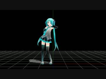 【MikuMikuDance】－LOL－【テストその3 進捗経過】