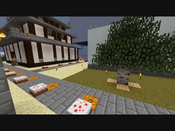 Minecraft節電鯖 遠方2 主に豆腐タウン付近 2012年9月11日